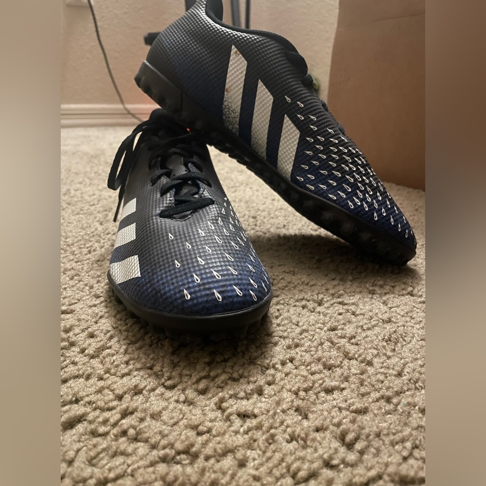 Adidas Predator turf soccer cleats.